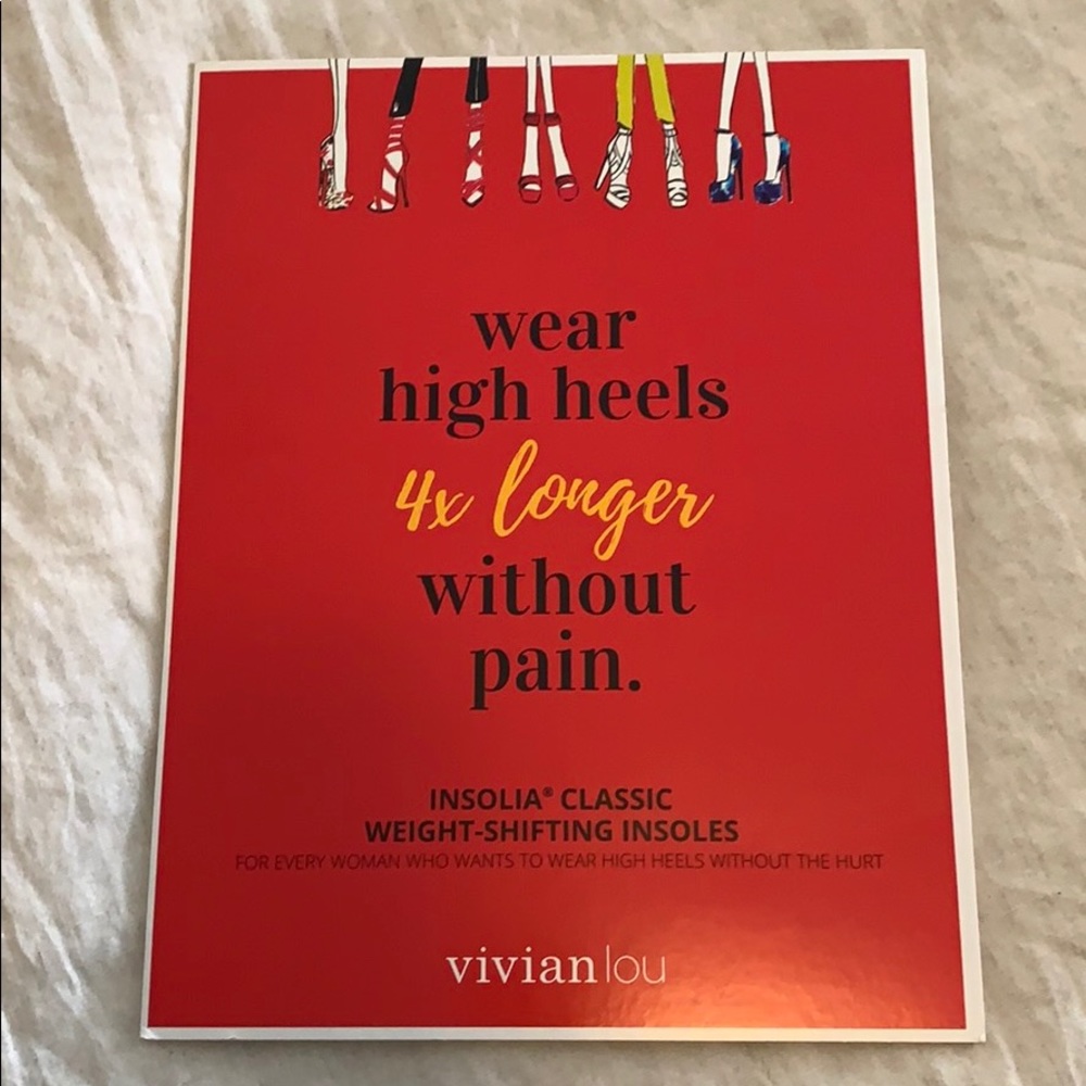 NWT Vivian Lou weight shifting insoles